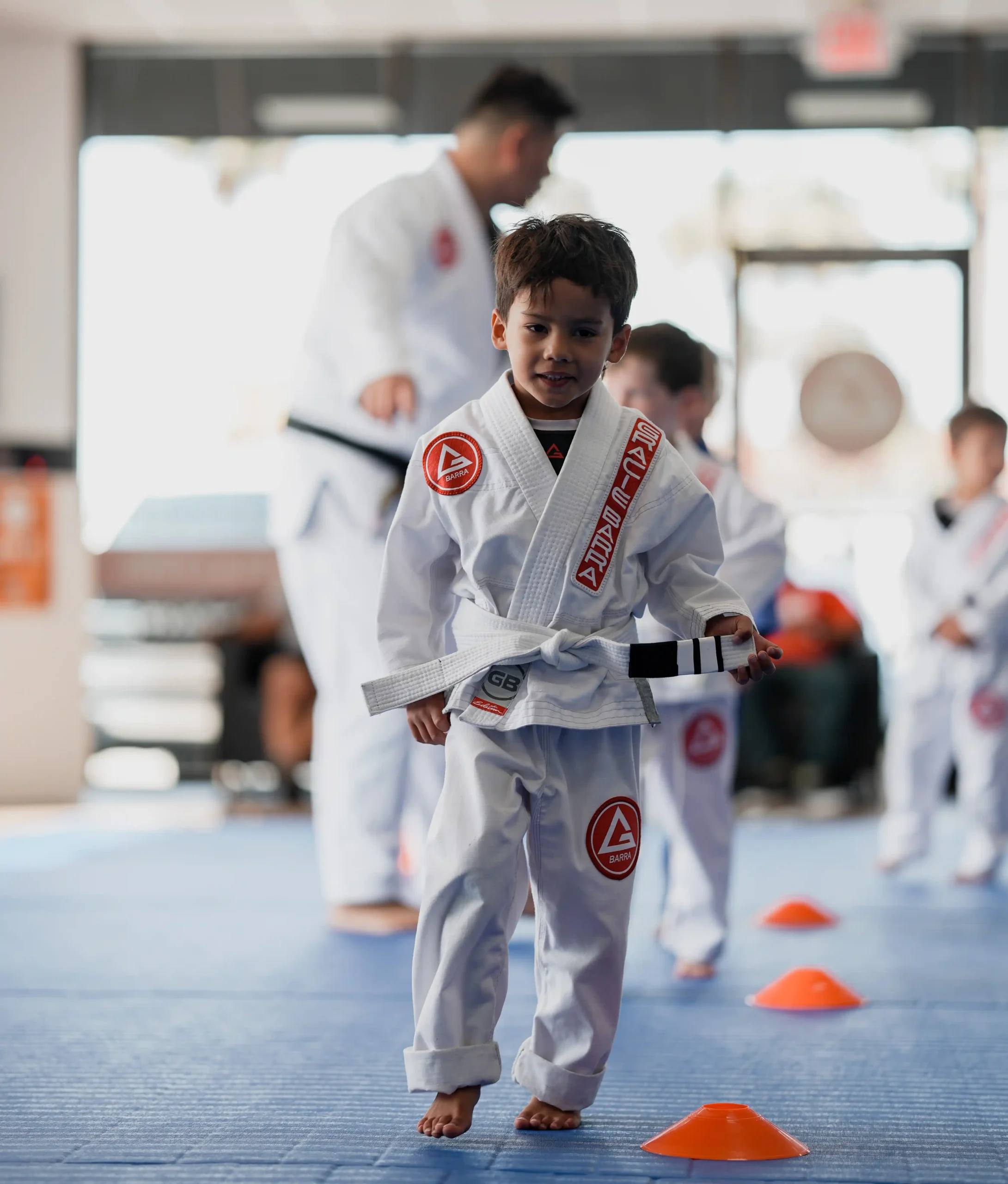 Fun and Safe Kids Martial Arts Children engaging in a fun and educational martial arts session in North County San Diego